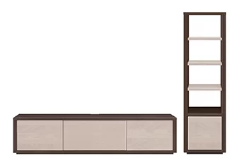 幅180TVローボード+42シェルフ(WODB＆WOWH)